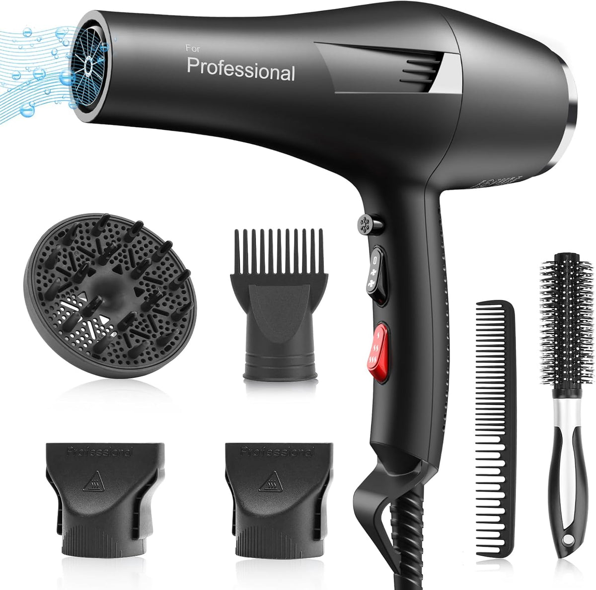 Faszin ionic professional hair dryer product photo