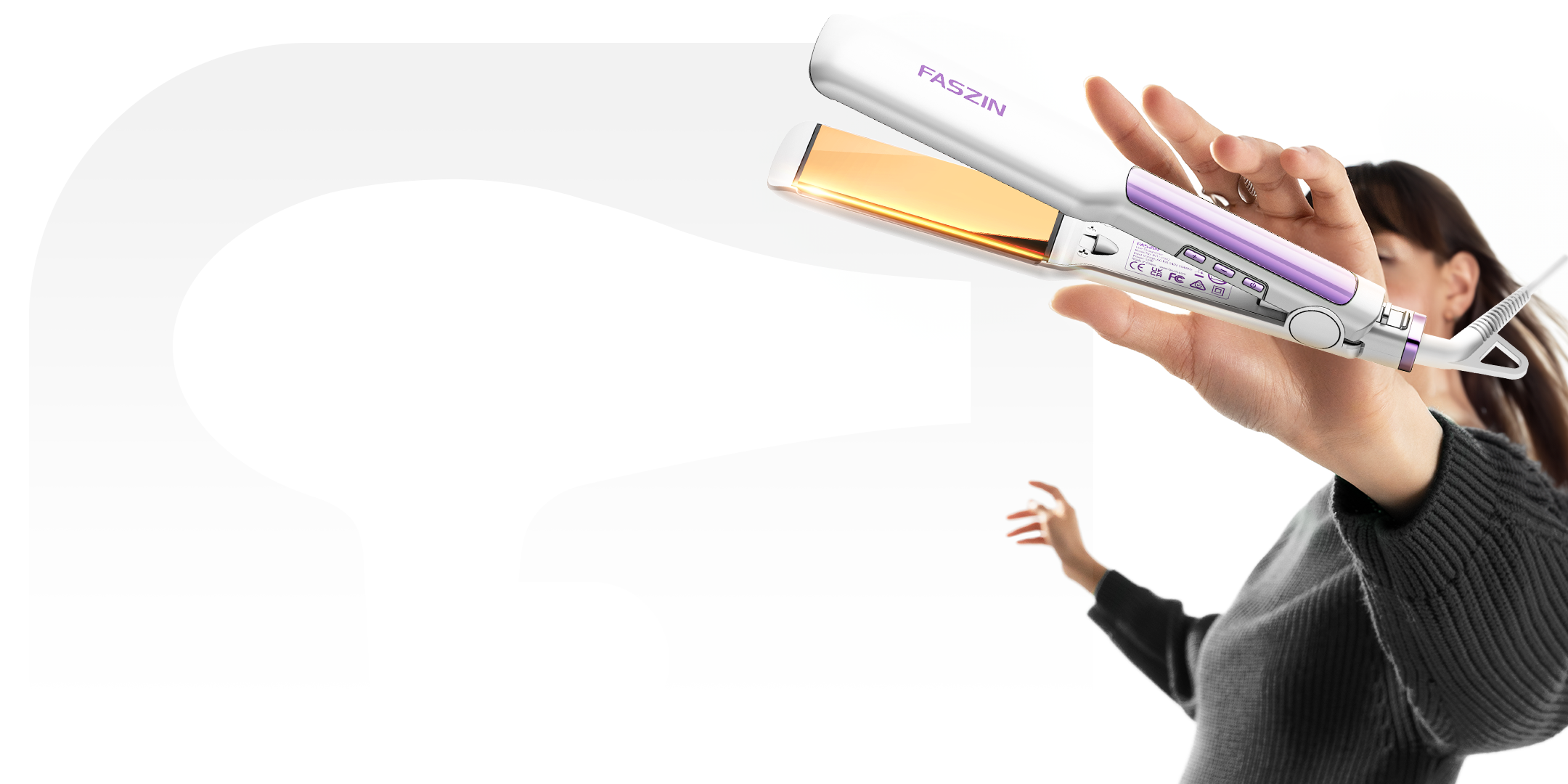 Faszin First Ionic Frizz-Free Straightener