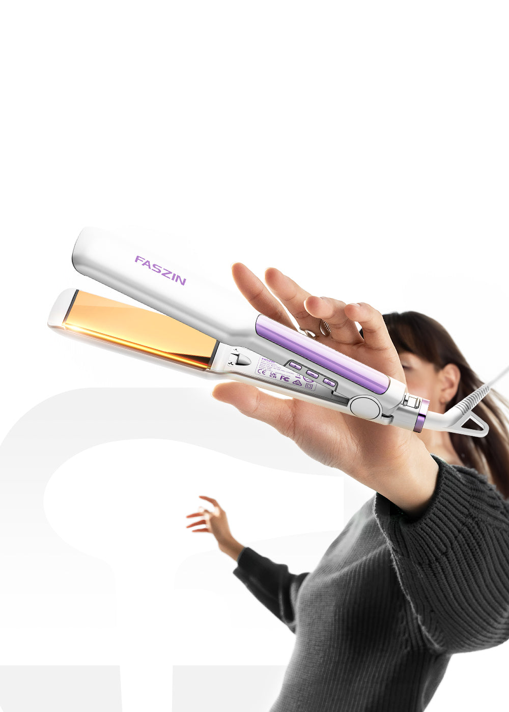 Faszin First Ionic Frizz-Free Straightener