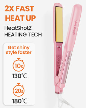 Faszin titanium ionic hair straightener product photo