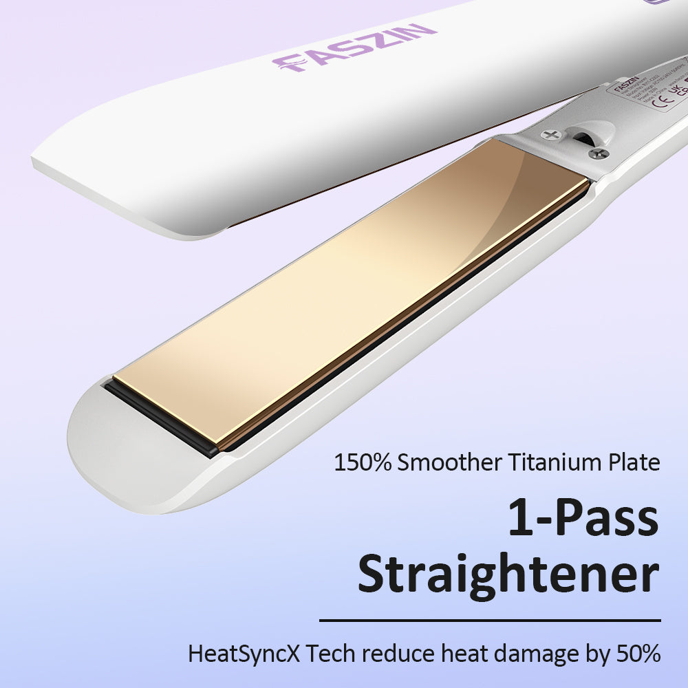 Faszin 2-in-1 titanium curling iron product photo