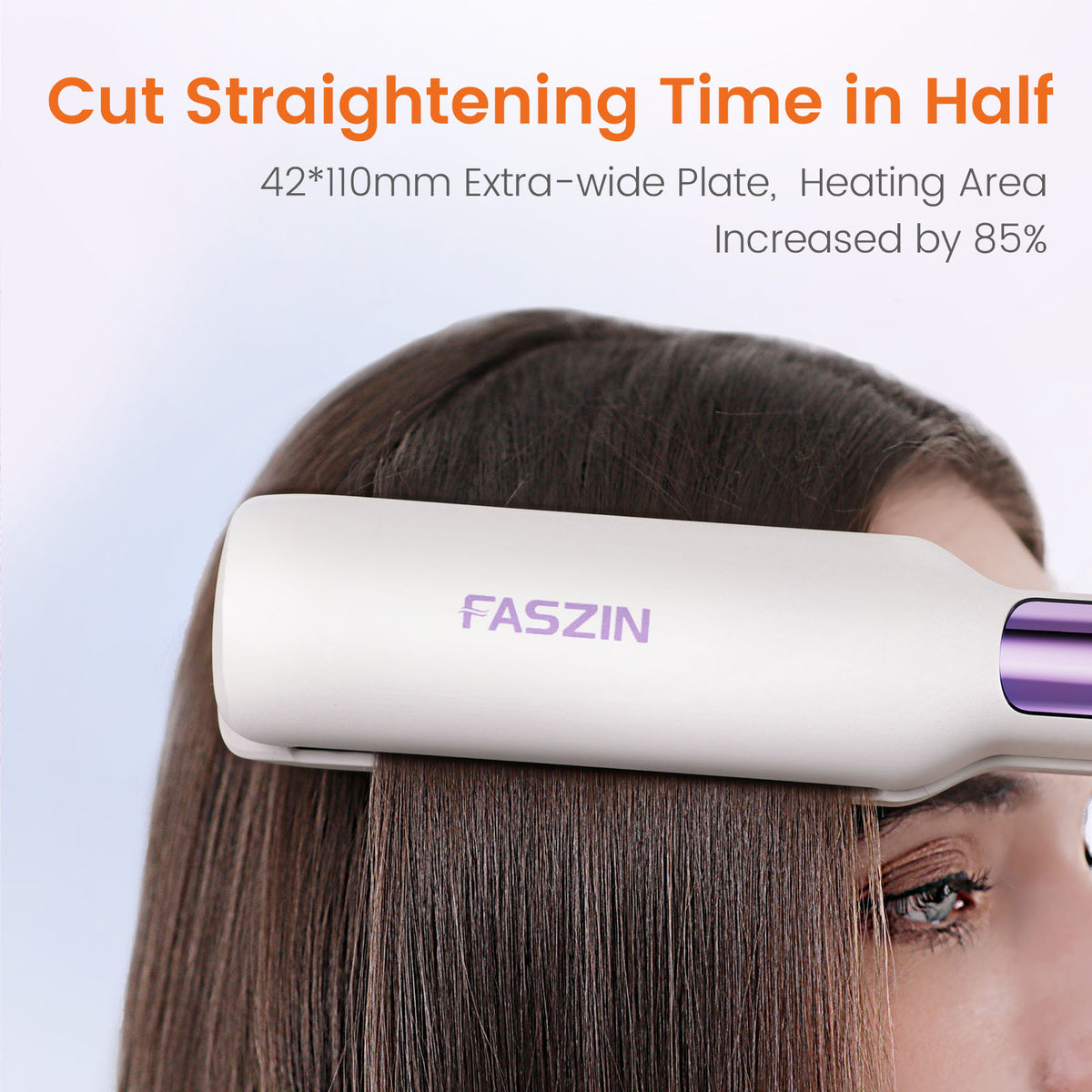 FASZIN Fast Wide Plate Straighteners For Thick Hair
