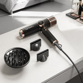 Faszin ShieldJet J100 Ion High Speed Blow Dryer Quiet Lightweight Hair Dryer
