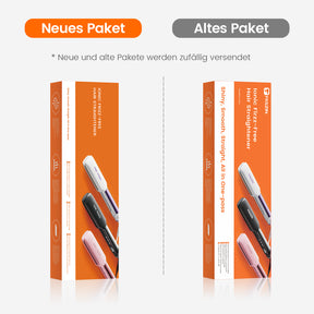 Faszin wide plate titanium hair straightener product photo